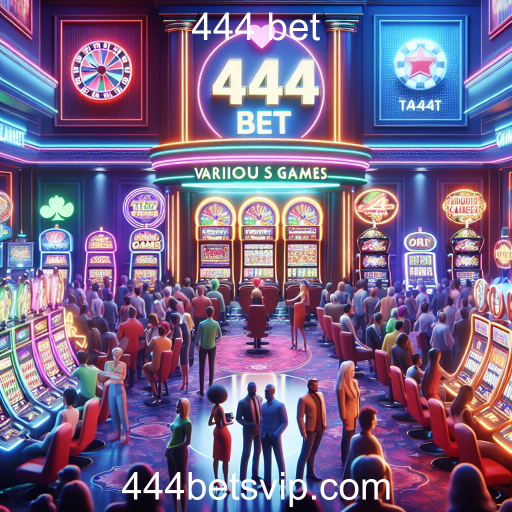Jogos Diversos Descubra a Diversidade de Jogos na 444 Bet