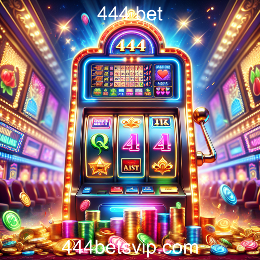 Atração dos Caça-Níqueis no 444 Bet: Diversão e Prêmios em Cada Giro